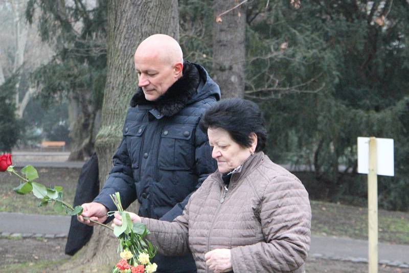 Uctění památky obětí holokaustu v Ústí nad Labem