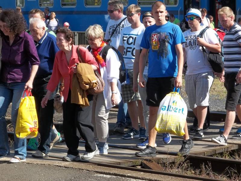 Obávání fanoušci Baníku v Ústí nad Labem nezlobili. 