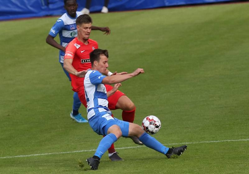 Fotbalisté Ústí nad Labem prohráli v prvním zápase po pauze zaviněné koronavirem 1:2. Na domácí půdě nestačili na Zbrojovku Brno.