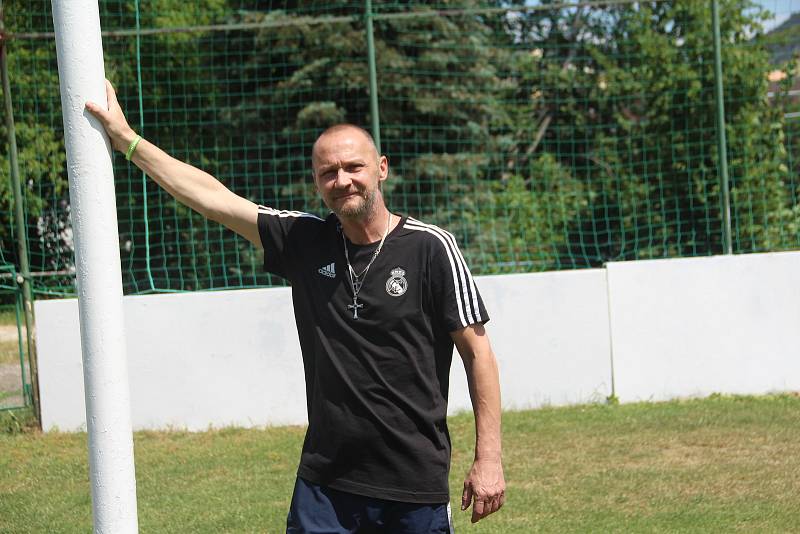 Bývalý fotbalista Jaroslav Židů.