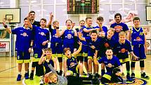 Basketbalisté Slunety Ústí n. L. v kategorii U12 vyhráli oba zápasy v Litoměřicích.