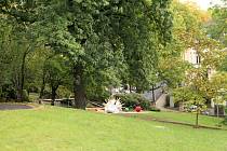 Park republiky v Ústí nad Labem. Ilustrační foto.