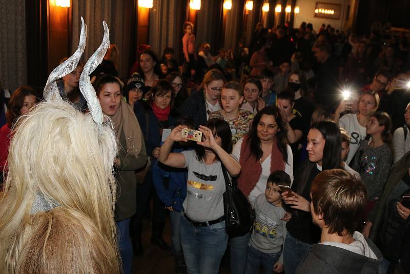 Krampusáci v Ústí nad Labem.