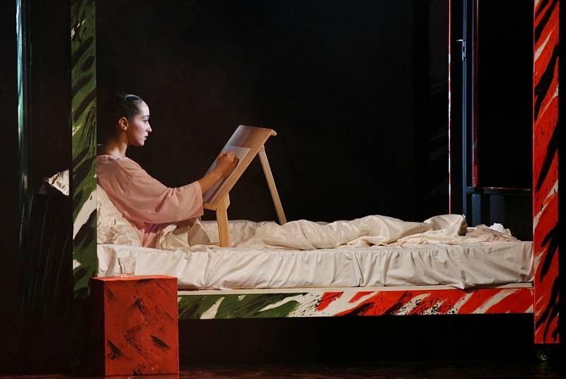 Frederika Kvačáková jako Frida ve stejnojmenné hře