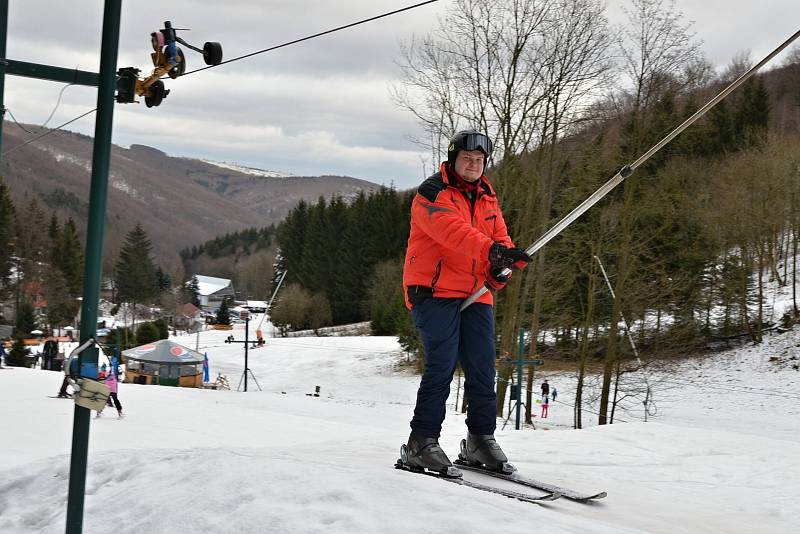 Lyžování na Telnici