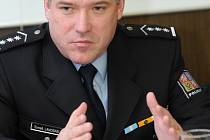 Tomáš Landsfeld, ředitel Krajského ředitelství policie Ústeckého kraje.