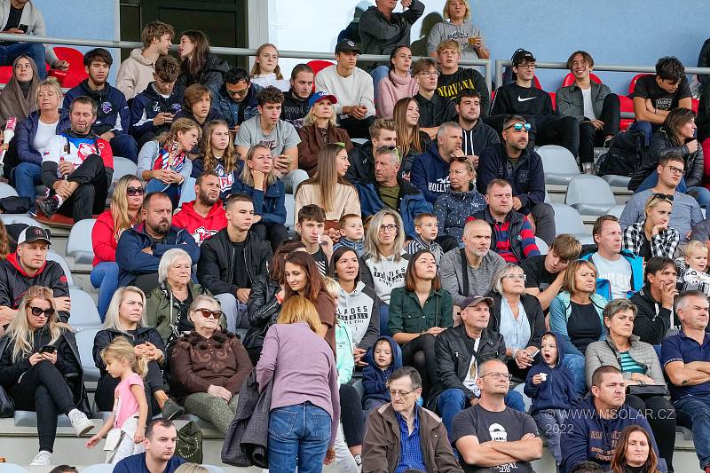 Česko - Finsko, ME v americkém fotbale, zápas v Ústí nad Labem