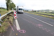 Křižovatka na silnici I/13 mezi Libouchcem a Žďárem, kde při nehodě zemřeli dva lidé