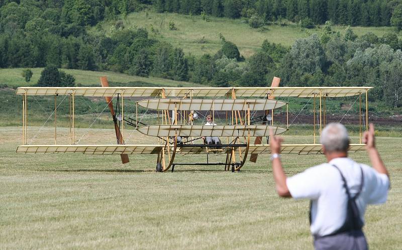 Jediný létající Wright flyer na světě, Ústí 2010