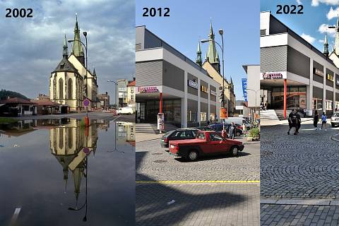Petr Berounský v roce 2002 fotografoval povodně v Ústí nad Labem. V roce 2012 vydal knihu Viděl jsem... po 10 letech, kde fotil stejná místa pro porovnání. Deník k vybraným 9 snímkům udělal foto i po 20 letech. 