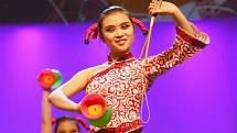Show Čínského národního cirkusu nedala vydechnout asi třiceti akrobatům a akrobatkám, ale ani jejich publiku.