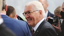 Německý prezident Frank-Walter Steinmeier s chotí Elke Büdenbenderovou na návštěvě v Ústí nad Labem