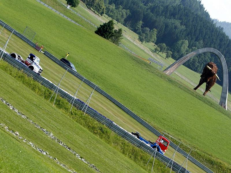 David Vršecký z roudnického týmu Buggyra na autodromu Red Bull Ring. 