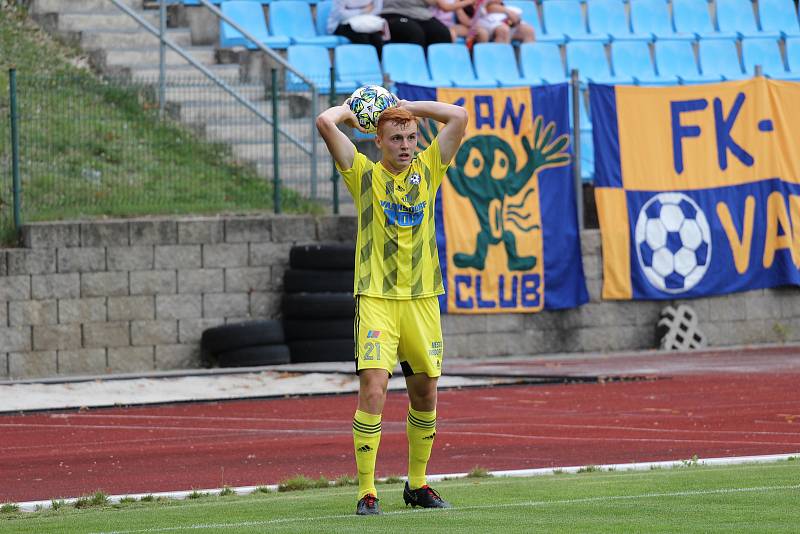 Sport fotbal FNL derby Varnsdorf Ústí nad Labem