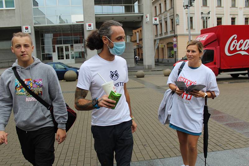 Kontaktní kampaň Trikolóry v Ústí nad Labem