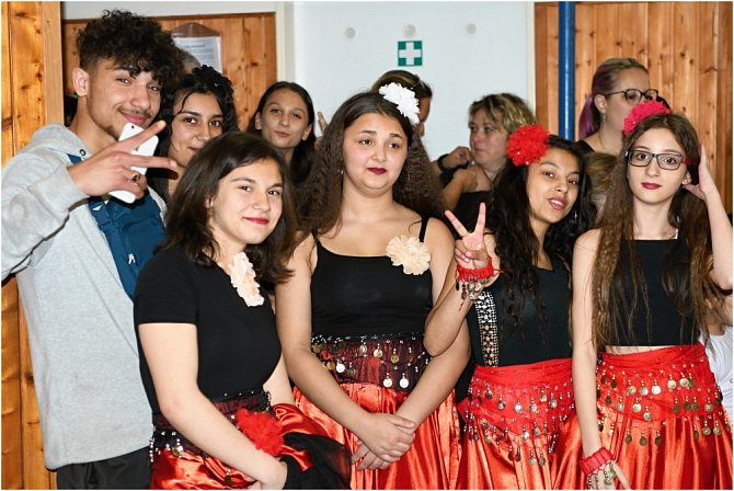 Mezinárodní den Romů v trmické škole.