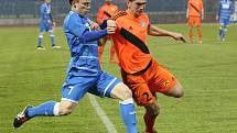 Ústečtí fotbalisté (modří) doma remizovali s Frýdkem 0:0.