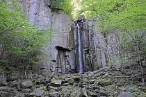 Jeden z možných cílů víkendové vycházky, Vaňovský vodopád.