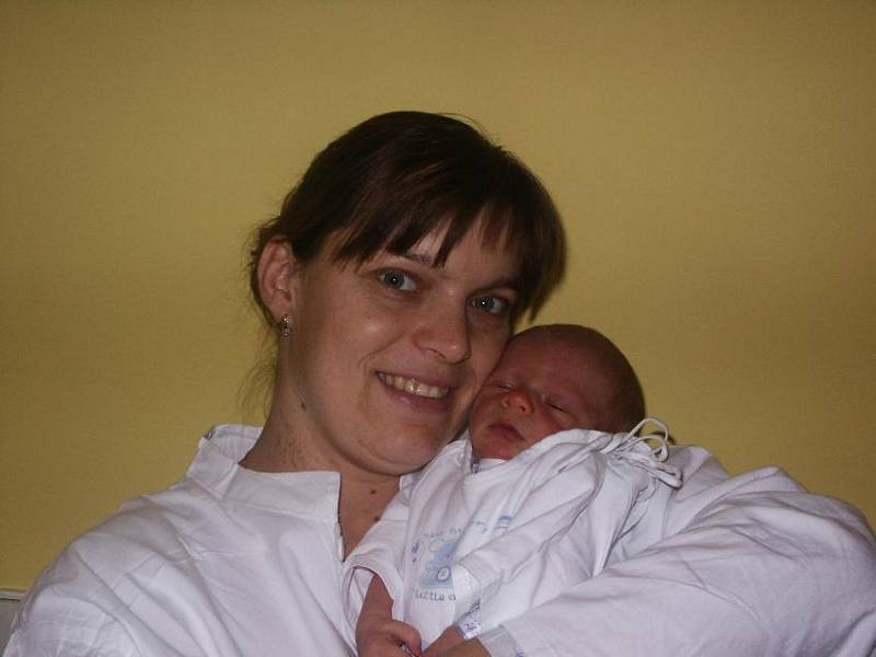 Jitka Dvořáková se synem Radimem (25.11.2008)