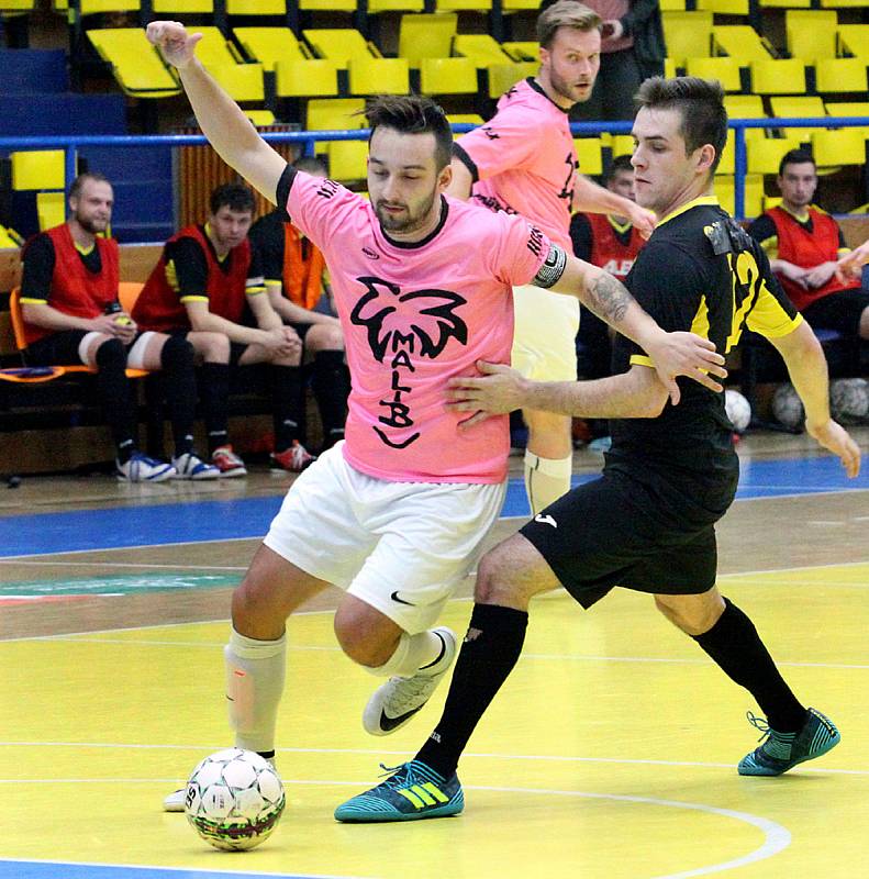 Fotogalerie ze zápasu 2. futsalové ligy Rapid Ústí n. L. - Malibu Mladá Boleslav