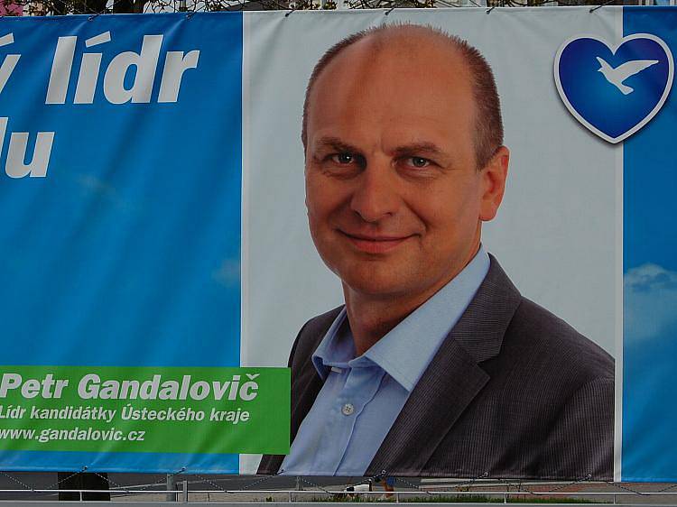 Petr Gandalovič na billboardu - ODS