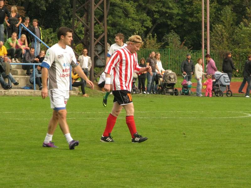 Okresní přebor se v Lovosicích předvedl v charitativním utkání.