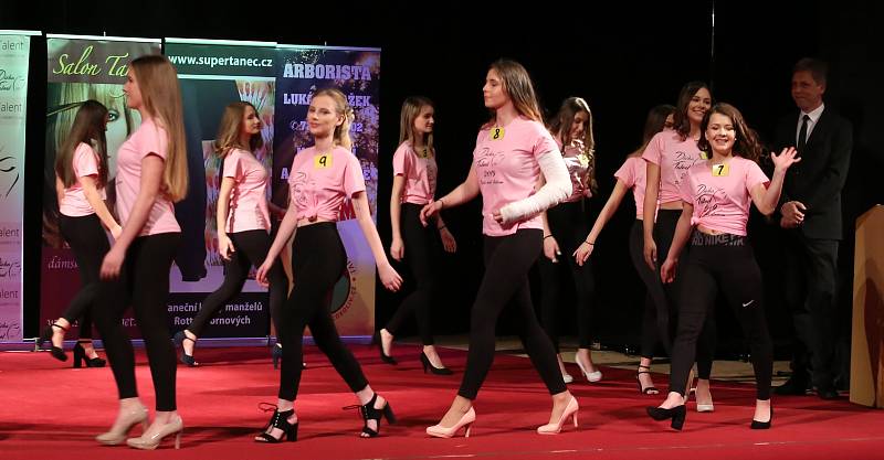 Finále krajského kola republikové soutěže krásy a dovednosti Dívka Talent 2019.