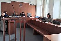 Vladislava Marschallová u okresního soudu 21. března 2023. 