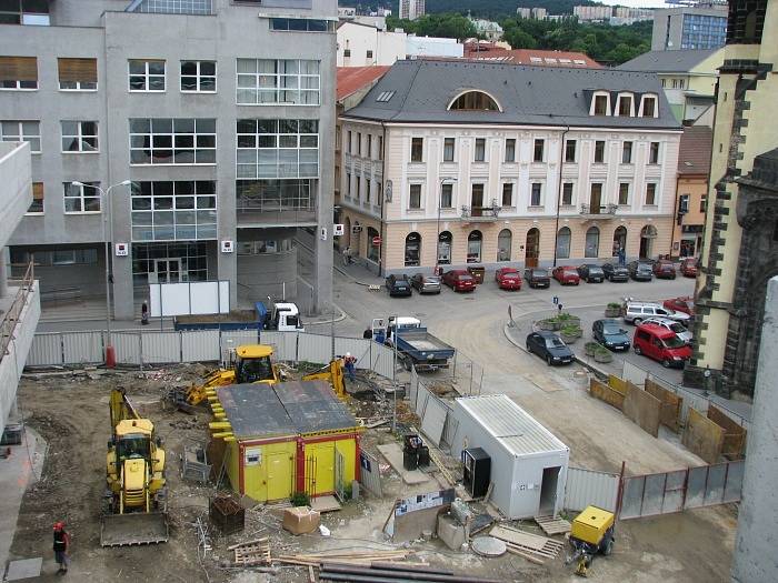 Hrubá stavba projektu Forum byla dokončena.