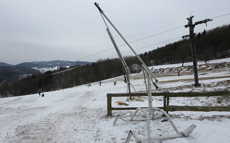 Lyžaři si v Malečově opět mohou užívat lyžování dosyta.