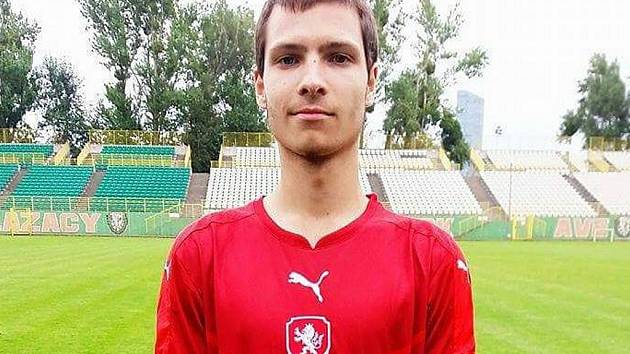 Fotbalista Svádova Petr Málek. 