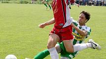 Na hřišti v obci Hrobce na Litoměřicku hostili fotbalisté FK Ústí nad Labem tým z Bohemians Praha.