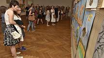 Výtvarný obor ZUŠ Evy Randové se chlubí v muzeu v Ústí