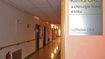 Klinika ORL a chirurgie krku a hlavy v Masarykově nemocnici.