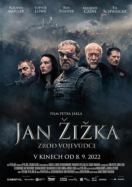 Plakát k filmu o Janu Žižkovi.