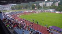 Slavnostní otevření městského stadionu v Ústí
