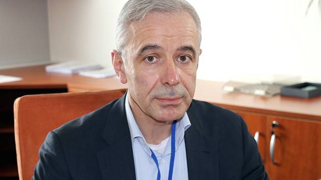 Generální ředitel Krajské zdravotní Petr Malý.