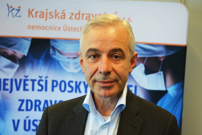 Generální ředitel Krajské zdravotní Petr Malý