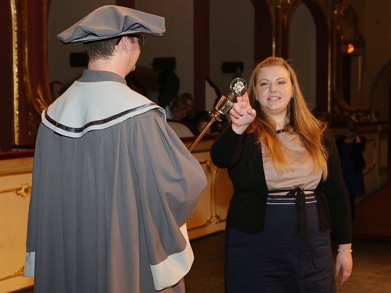 Promoce studentů Pedagogické fakulty Univerzity J. E. Purkyně v Ústí nad Labem.