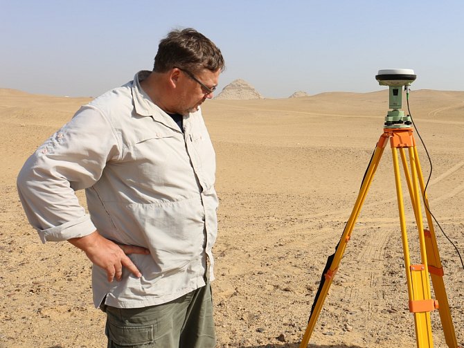 Ústecký archeolog Vladimír Brůna se vrátil z Egypta.