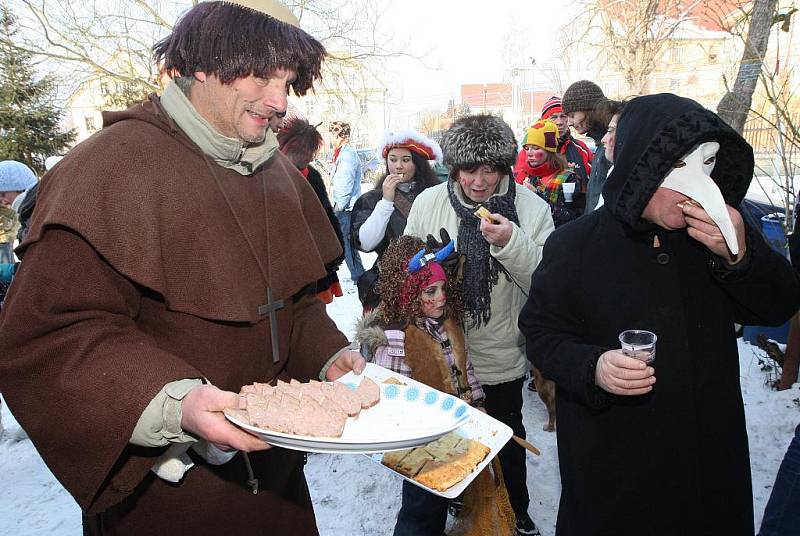 Zubrnice žily masopustním veselím.