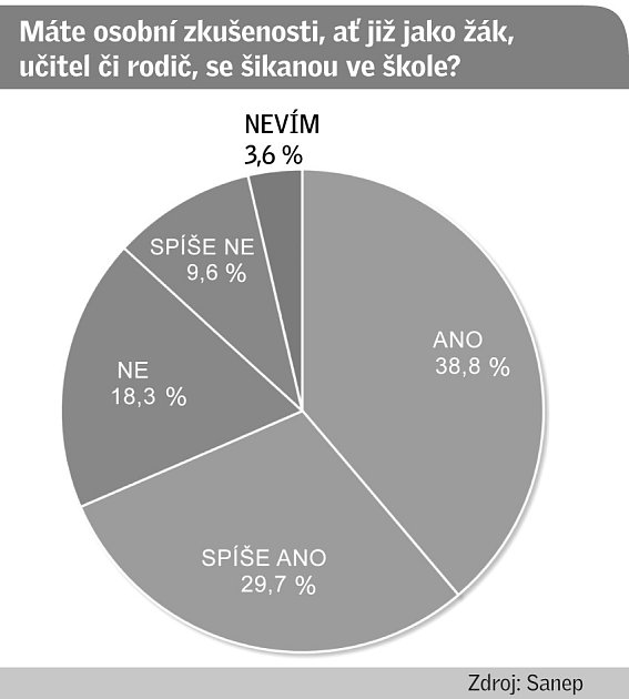 Zkušenosti se šikanou.