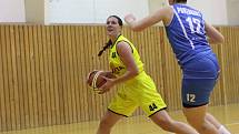 Sluneta Ústí - Basket Poděbrady, basketbal ženy, Český pohár 2. kolo. Viola Zajícová, Sluneta Ústí nad Labem