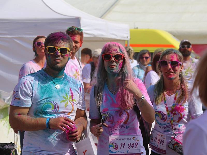 Rainbow Run na ústecké Severní Terase