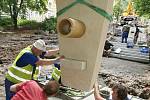 Městské sady obohatí po rekonstrukci nové kašny z pískovce v podobě lidských tváří  