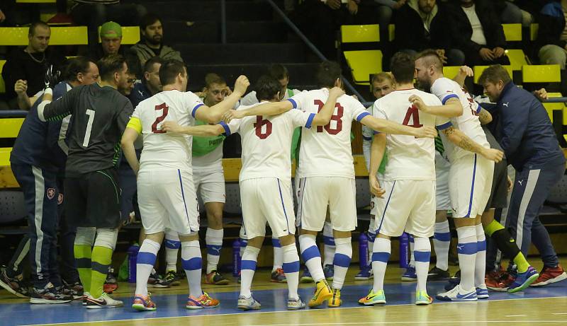 Čeští futsalisté v Ústí podlehli Rumunsku 2:3.