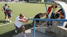 Volejbalisté Ústí zahájili na Městském stadionu přípravu na nový ročník extraligové soutěže. 