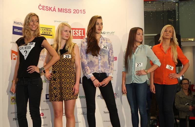 Casting jedenáctého ročníku soutěže Česká Miss.