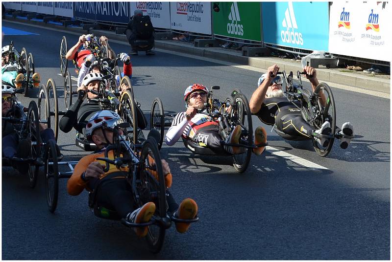 Závod handbikerů a Rodinný běh v Ústí nad Labem.