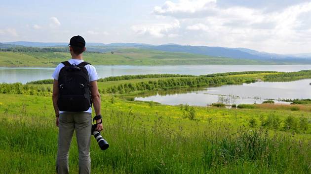 Jezero Milada se letos otevřelo pro veřejnost.